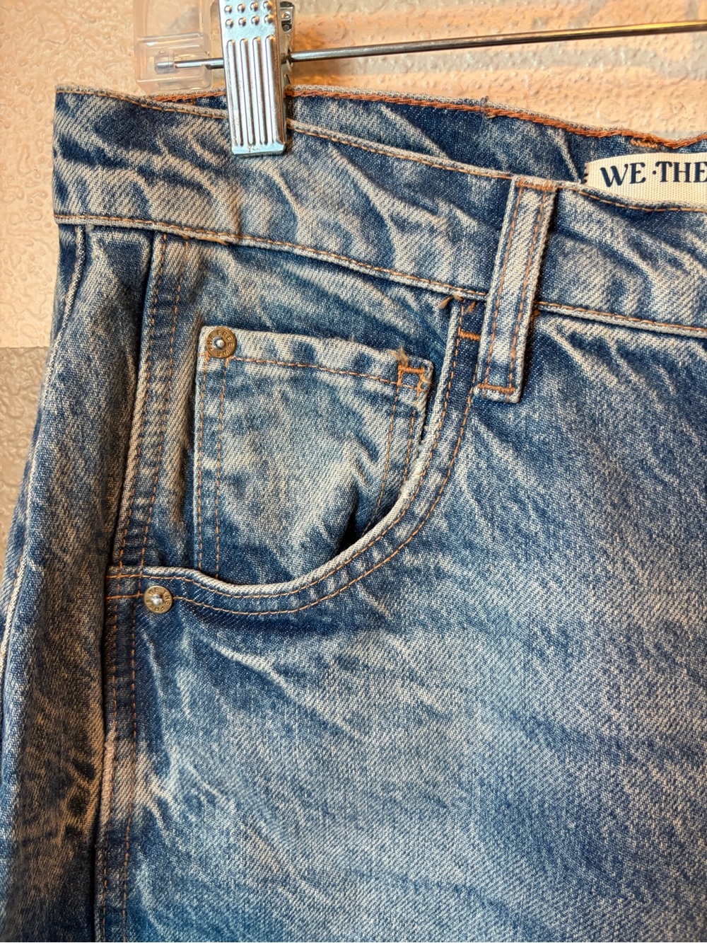 NWT Free People We the Free Women’s 26 Good Luck Mid Rise Barrel Leg Jeans - Picture 6 of 16
